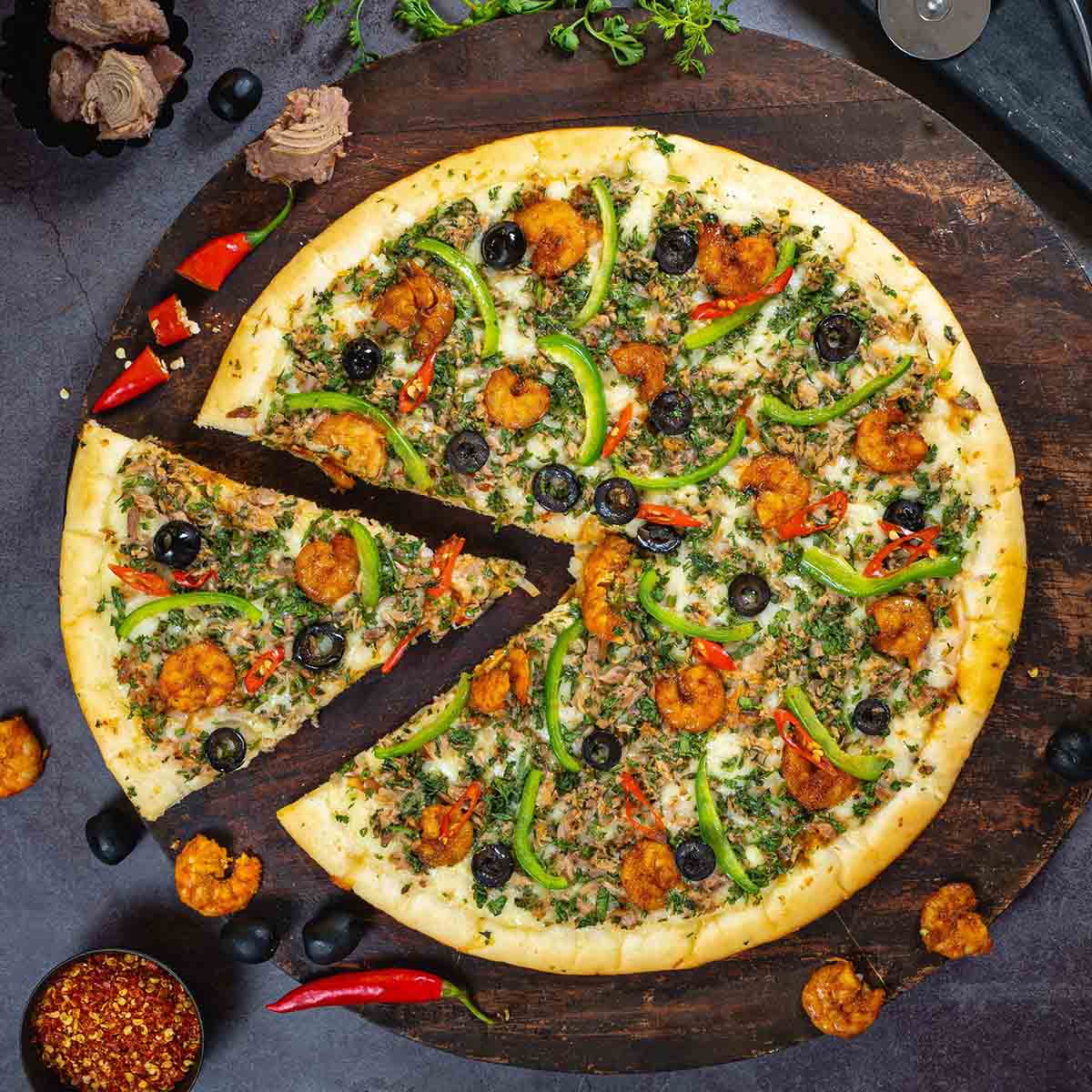 Deep Sea Fantasy Pizza